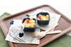 OSK Silver Mode Bento Set of Made in Mini Perfect for Lunch or with Simple Box/Dessert Container, 150ml, 2, Japan, Microwave-Safe, Size, Fruit,