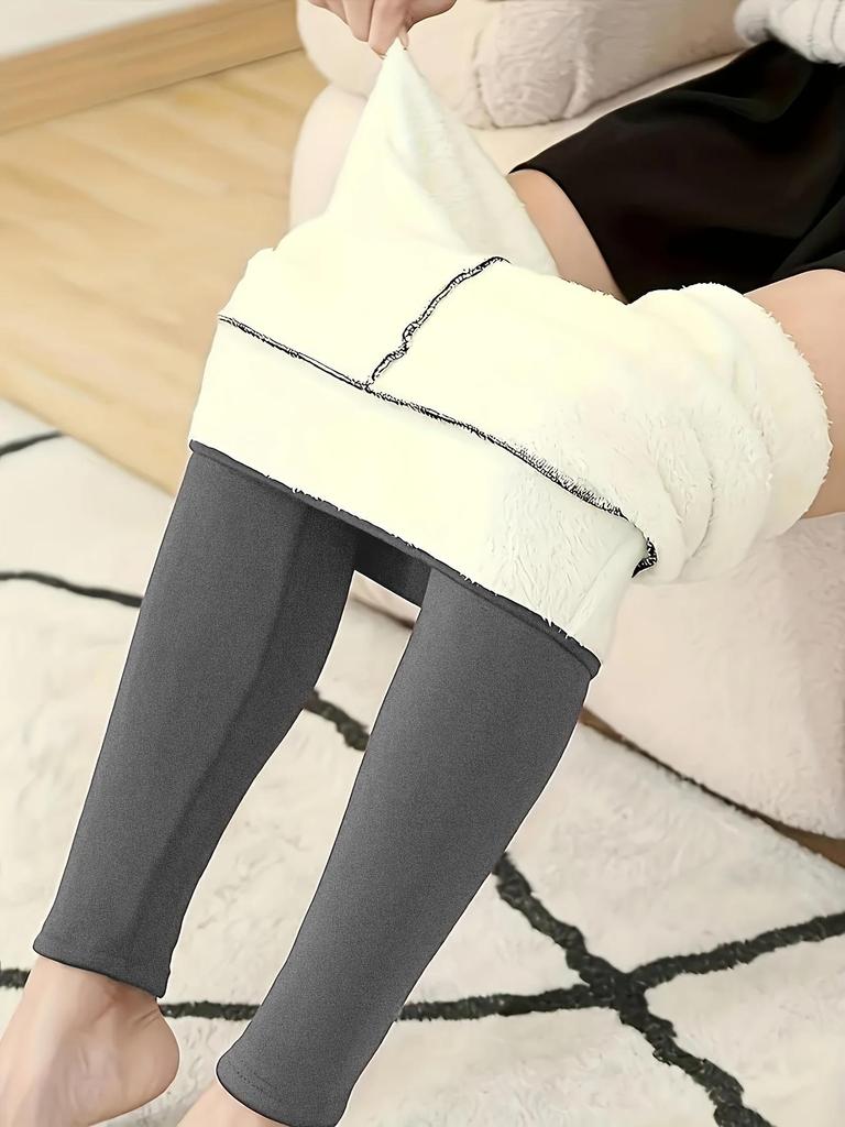 Winter Leggings Women High Waist Thick Velvet Keep Warm Legings Solid All-Match Sexy Leging Push Up High Elastic Jeggings Female