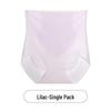 Women's High Waist Seamless Ice Silk Briefs - Ultra-Thin, Breathable, Tummy Control, Hip-Lifting