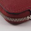HERMES Azap silk in Purse Rouge Red Epsom/silk unisex Used