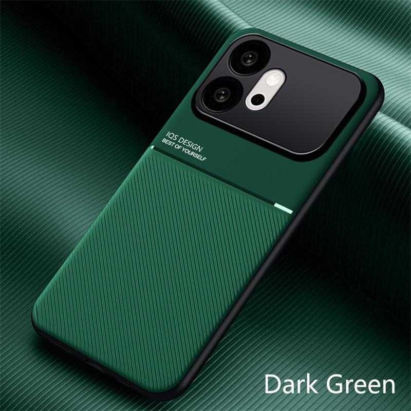 Rugged Non-Slip Case for Honor 600 Pro 600 Lite Protective Cover Magnetic Suction Holder Coque Fundas Capa