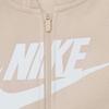 Nike Nsw Club Fleece Kapuzensweatshirt mit Logoprint Kinder Sweatshirts Khaki FD2990-126
