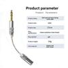 4.4mm To 6.35mm Stereo Audio Adapter for HiFi Balanced Connection