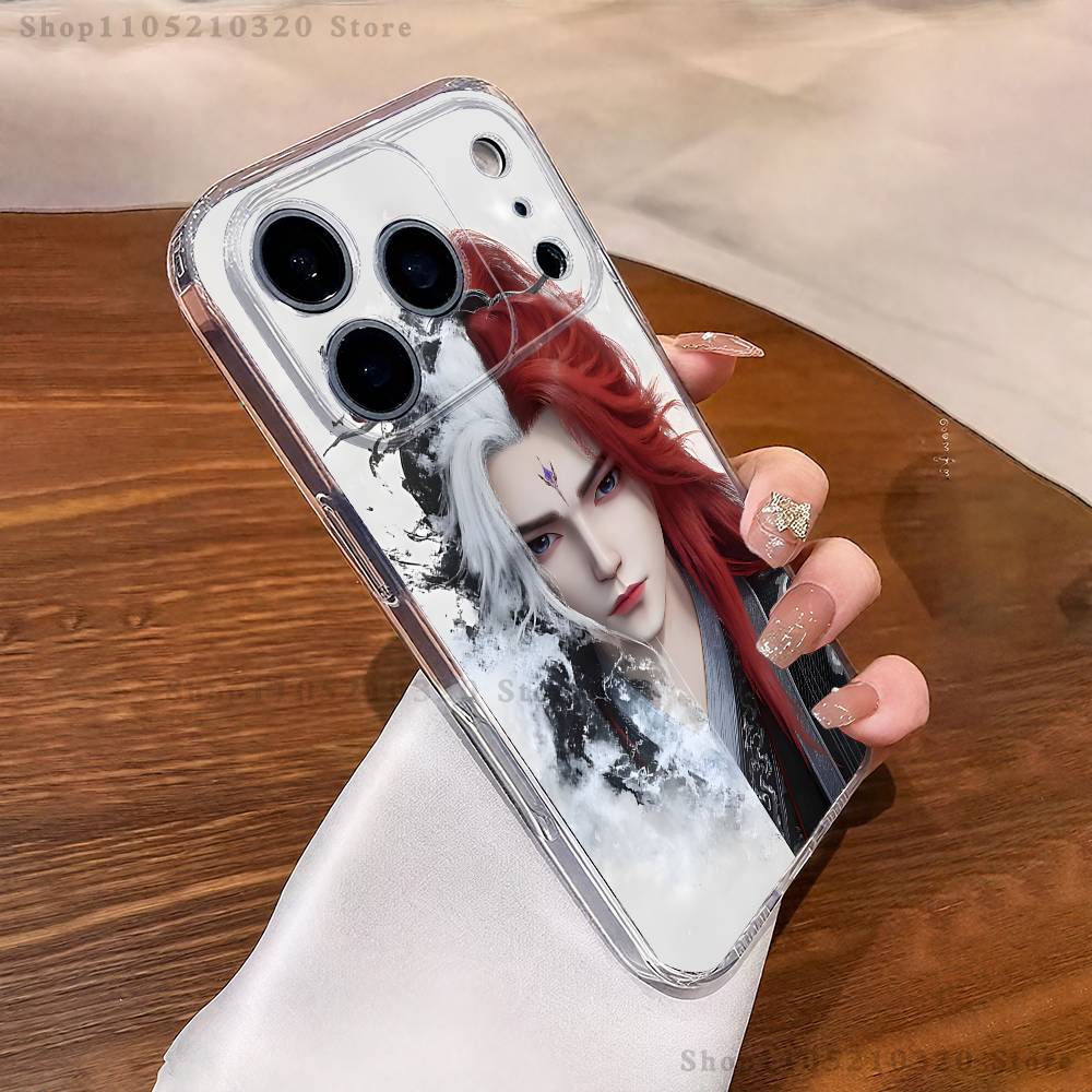 Renegade Immortal Xian Ni Phone Case For iPhone 16,15,17,12,13,14,11 Max,Pro,Plus,X,XS,XR,SE4,E Mini Transparent Cover