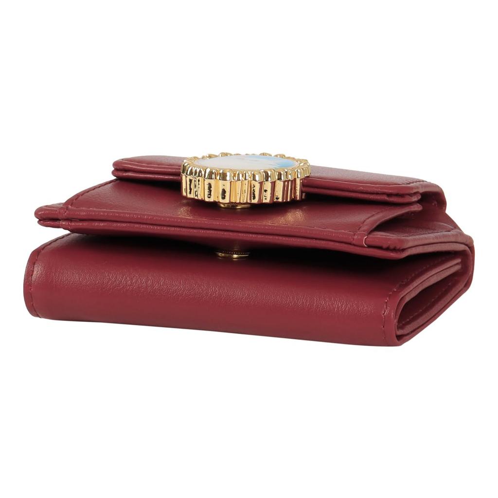 Paul Joe Accessories Wallet with Cat Green & PJA-W1173 Tri-fold Brooch, Women's,