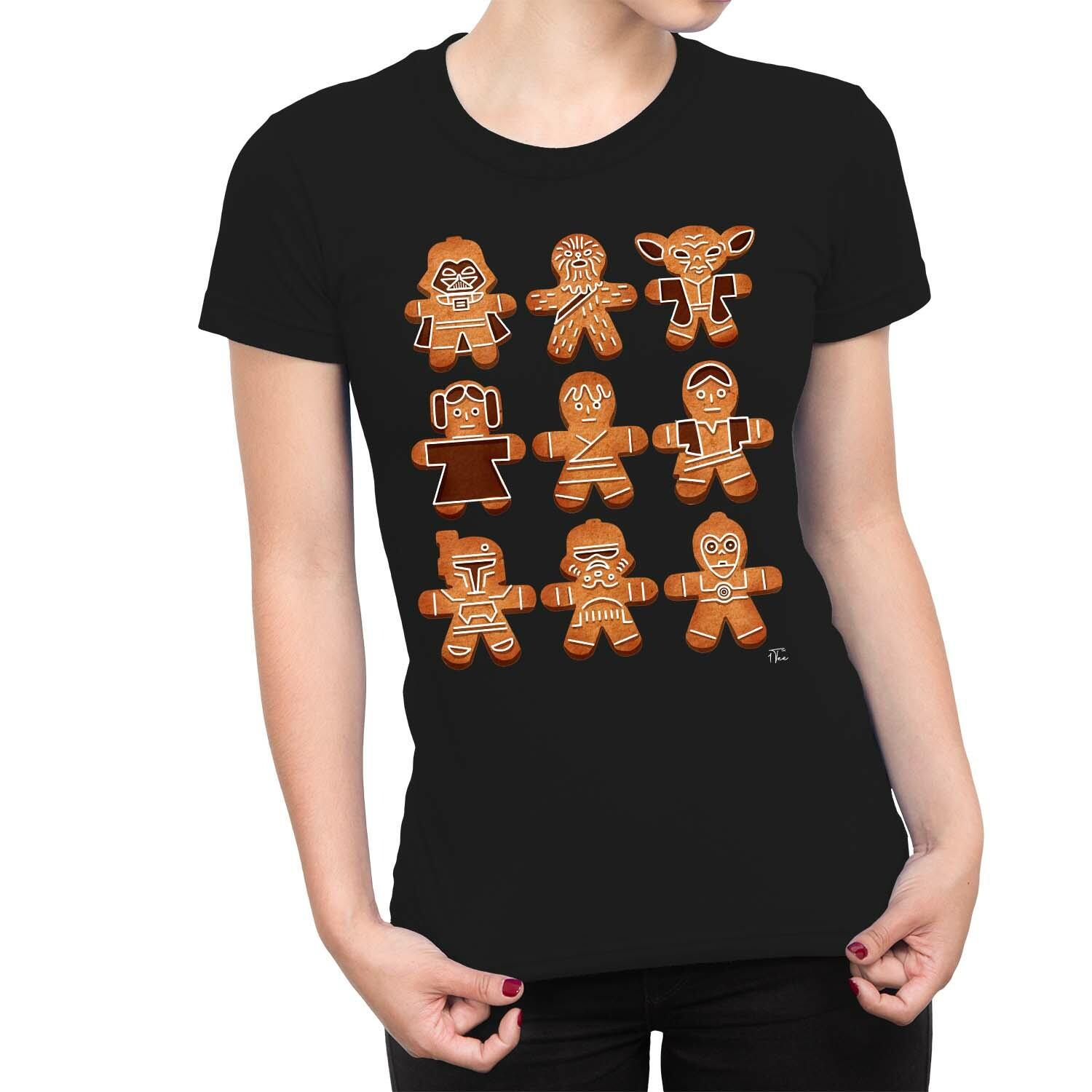 1Tee Womens Gingerbread Wars T-Shirt XXL