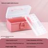 Foldable Three-Tier Extra Large Guka Nail Art & Tool Storage Box for Art Students
