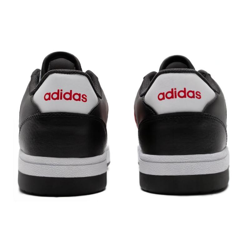 Adidas TURNAROUND LOW Anti-Slip Wear-Resistant Low-Top Basketball Shoes Unisex Black White Sneakers IF4417