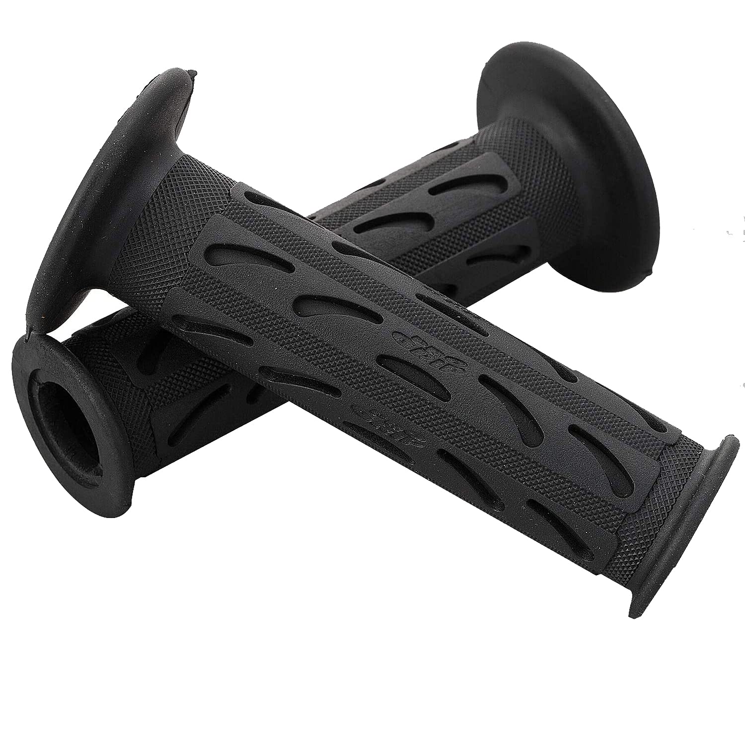 

Daytona PROGRIP Motorcycle Grips for Handlebar Diameter 120mm Standard Rubber 723 Type Black 98062 22.2 End-Penetrated чёрный