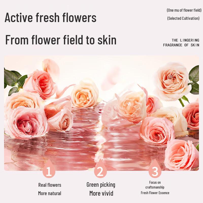 Mei Xiyuan Long-lasting Fragrance Flower Petal Body Wash