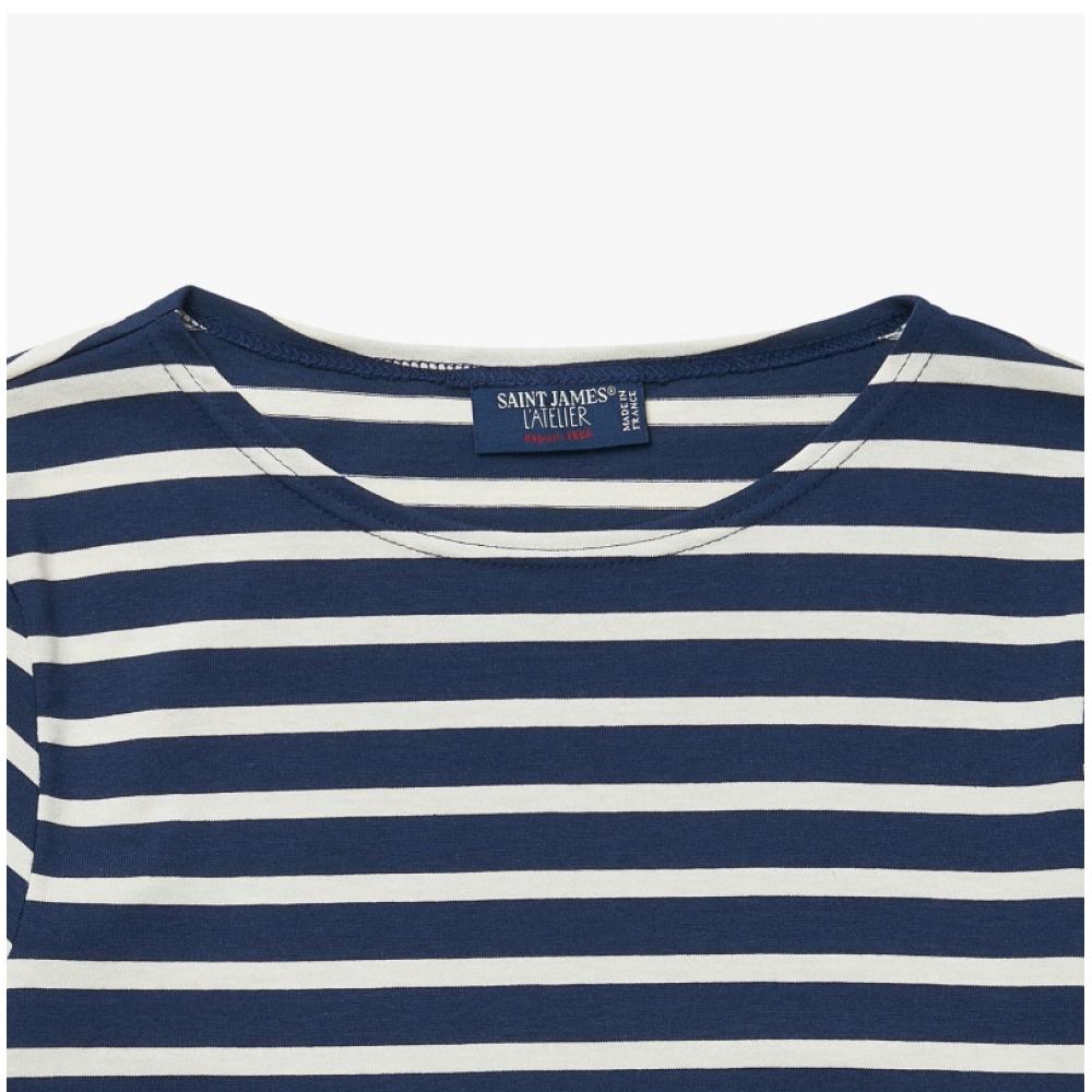 St. James 9858 Marine Ecru Minquire Modern Randig Union Långärmad T-shirt