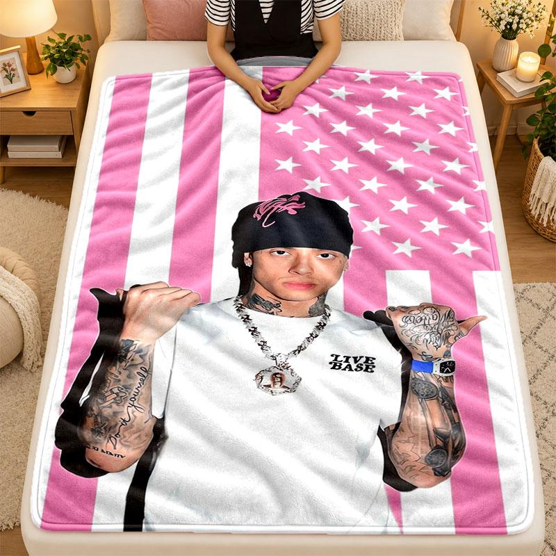 Flannel BlanketCentral Cee Warm Soft Throw Blanket for Indoor Sofa Bed Living Room Use