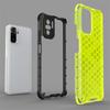 Shockproof Transparent Case For Redmi Note 10S Honeycomb Armor Back Case For Redmi Note 10S Case Cover For Redmi Note 10S 10 Pro