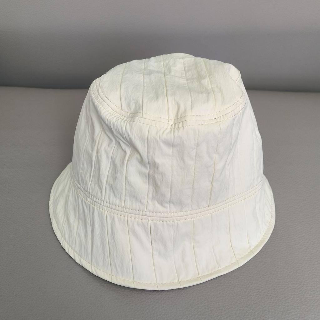 Hat women's spring summer casual drawstring foldable basin hat versatile fashion sunshade bucket hat thin