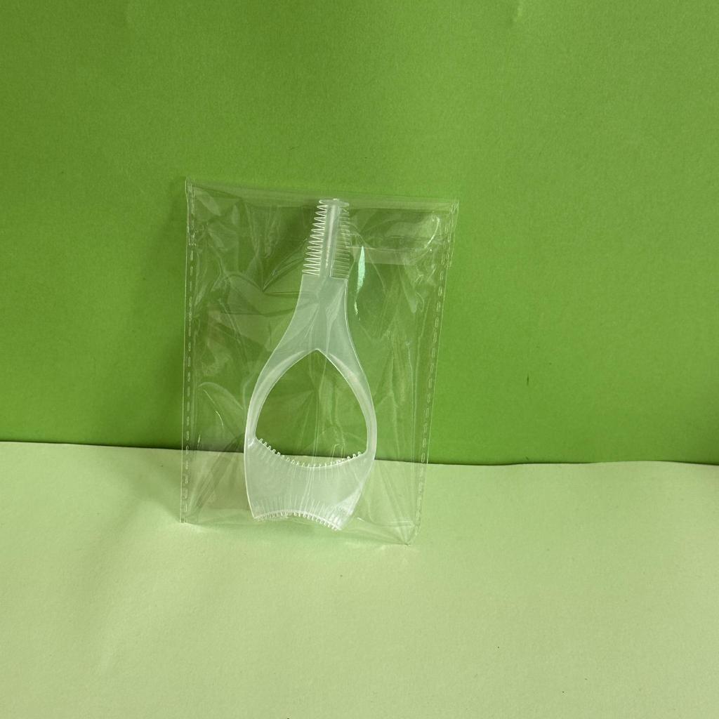 3D Crystal Eyelash Curler & Makeup Assistant Set with Transparent Bag