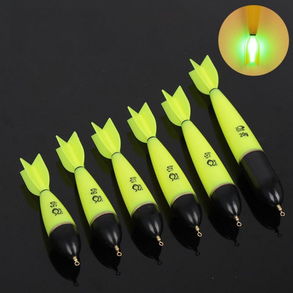 ABS Luminous Electronic Fish Float Big Buoyancy Fishing Vertical Float  Shallow Water