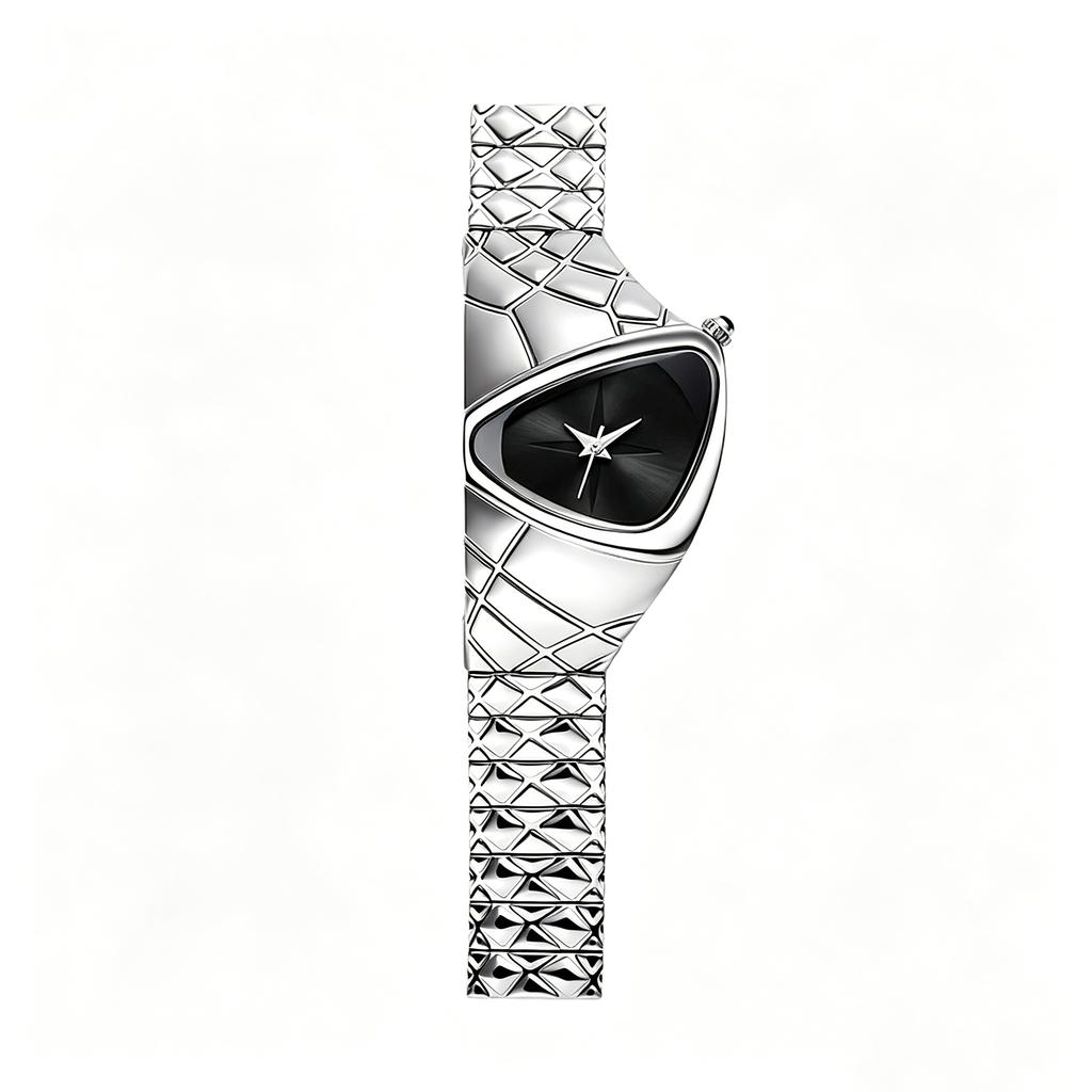 NEUE Persönlichkeit Y2K Herren Damen Uhr Schlangenform Drachenschuppen Legierungsarmband Spezielles Zifferblatt Mode Cyberpunk Quarz-Armbanduhr