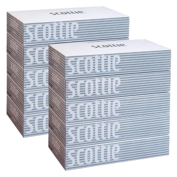 Scottie 400 sheets Value for Hay Fever Tissues, (200 pairs), 10-pack, Pack,