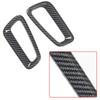 2pcs For Honda Civic 11th Gen - Carbon Fiber Look/ Red Dashboard Airvent Trim Covers Car Styling Interior Accessories