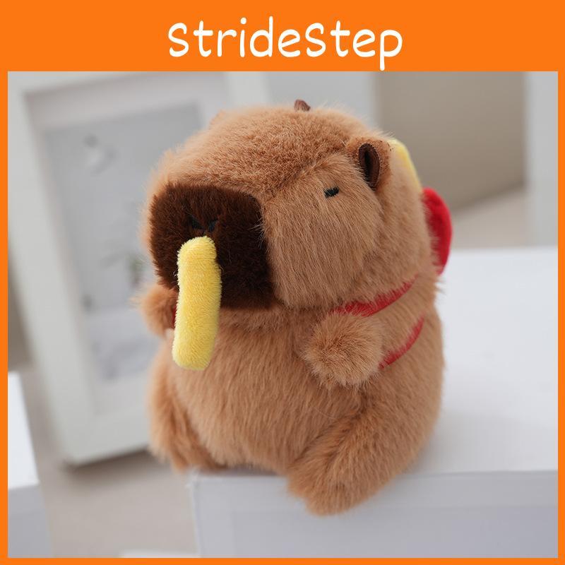 Capybara Plush Keychain Doll Pendant Decoration Birthday Gift Animal Kitchen