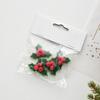Small Christmas Decorations Mini Pendant DIY Bow Decoration Vintage Handmade Christmas Tree Decoration Christmas Season