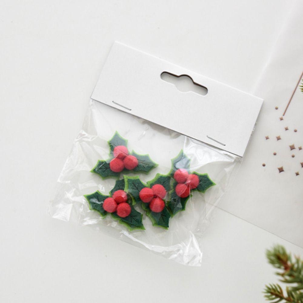 Small Christmas Decorations Mini Pendant DIY Bow Decoration Vintage Handmade Christmas Tree Decoration Christmas Season