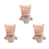 3 Pcs Mini Christmas Gnome Pendant Soft Elf Gnome Figurine Faceless Rudolph Pendant  Home Decor