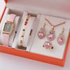 New Square Simple Temperament Women'S Bracelet Watch Niche Light Luxury High-End Belt Quartz Watch