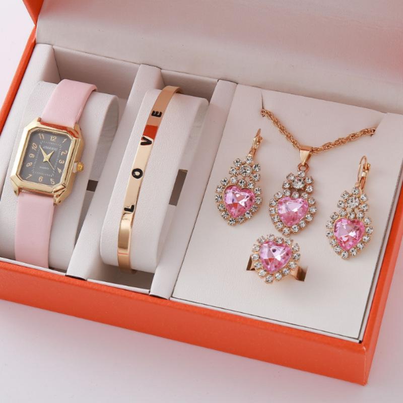 New Square Simple Temperament Women'S Bracelet Watch Niche Light Luxury High-End Belt Quartz Watch