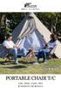 FIELDOOR Portable Compact Outdoor Chair, Low Back, [T/C Polycotton Khaki], 100kg Weight Capacity, Lightweight, Compact, Foldable, Ultralight, Tactical