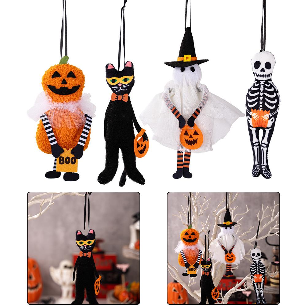 Black Cat Halloween Decorations Creative Themes Easy Hanging Festive Atmosphere Indoor And Outdoor Festive Party Decorations