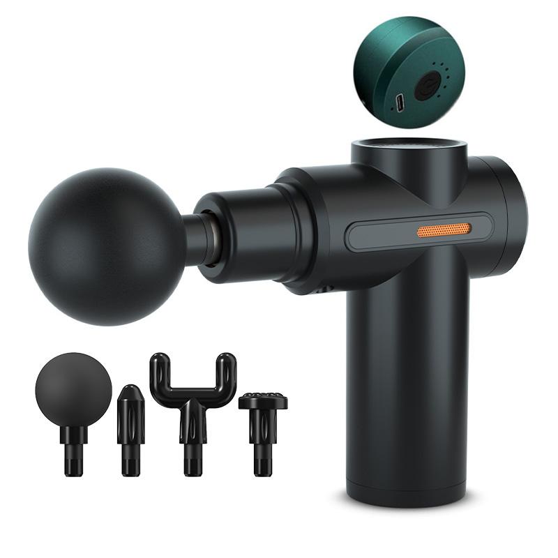 

Мини Электрический Массажный Пистолет Перкуссионный Пистолет Фасциальный Пистолет Глубокий Массаж Тканей Шея Тело Спина Расслабление Мышц Фитнес Формирование Похудение Type C Charge