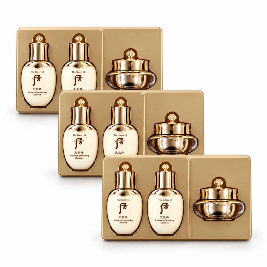 The history of whoo Cheongidan Hwahyun 3-Piece Gift Set (3 Options)