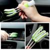   Outlet Cleaning Brush Automotive   Conditioner Brush Double-ended Cleaning Tool Soft Brush Sweeper for Cleaning   Outlet Shutter   Condition
