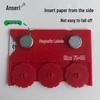 Ancesty Magnetic Shelf Inventory Counting Card Holder