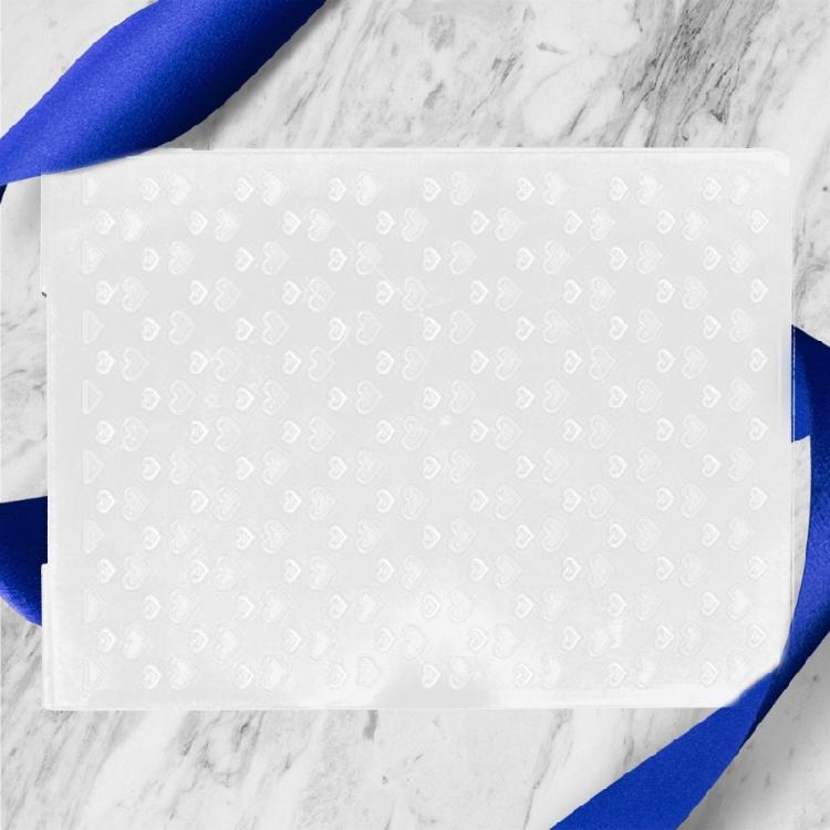 Heart Shaped Plastic Embossing Folders For Scrapbooking Album Decoration DIY