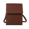 Simple Crossbody Tote Bag PU Leather Mini Phone Bag Ins Small Shoulder Bag  Women