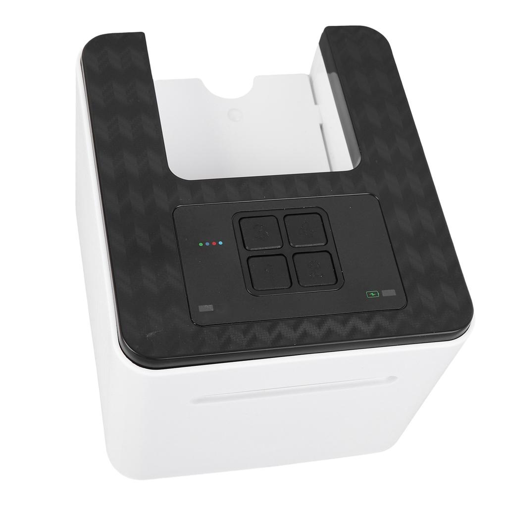 Automatic Poker Card Shuffler and Dealer Machine, 360 Degree Electric Card Dealer for 2-4 Players, with 4000mAh Battery, Programmable Settings,