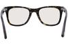 Tom Ford 50mm Sunglasses with Blue Light Filtering Lenses for Men and Made in Italy Dark TF5970-B Clip-on Women, (052 Havana)