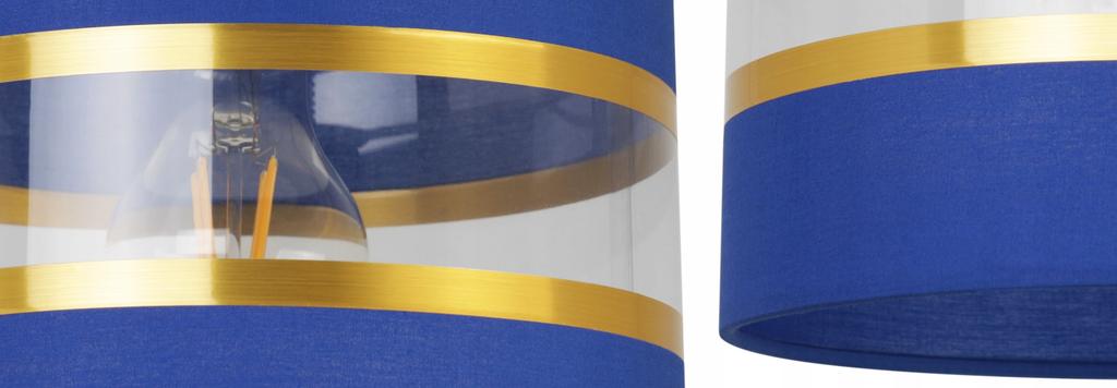 Night Table Lamp, Elegant Gold Lampshade, 20 Cm