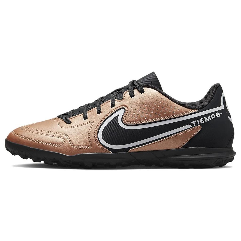 Nike Tiempo Legend 9 Club TF Outdoor Grass Non-Slip Durable Soccer Shoes Unisex Soccer Shoes Pink Black DA1193-810