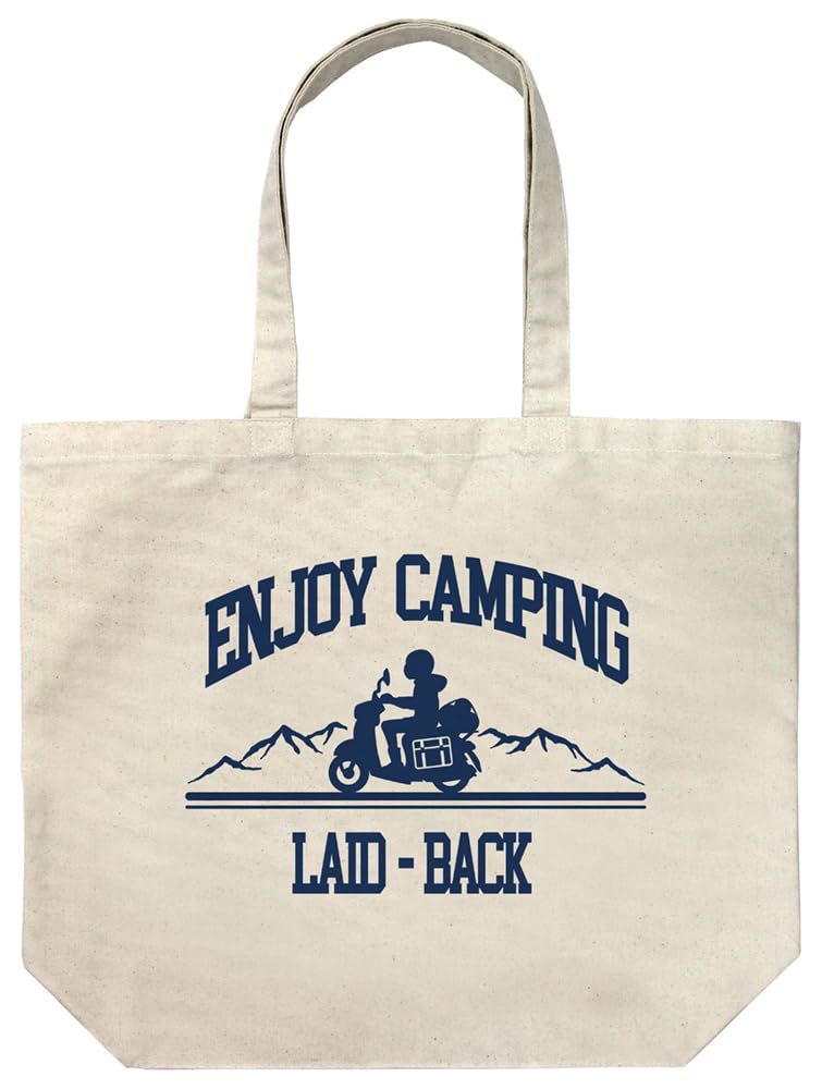 

2D COSPA Camp СЕЗОН Силуэт Велосипед Сима Рин Большая Сумка-тоут НАТУРАЛЬНАЯ [Официальная] Беззаботная 3