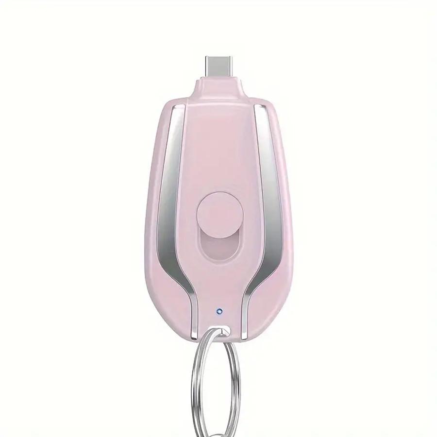 Mini Keychain Portable Charger; Compact and Portable Power Bank