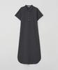 Meojiaenminggeul Sein Crisp Maxi Shirt Dress (Charcoal)
