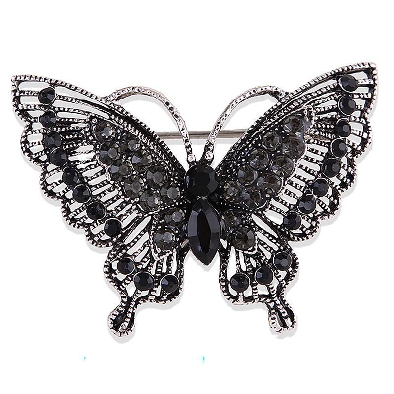 Vintage Butterfly Brooches For Women Coat Jewelry Party Ornaments