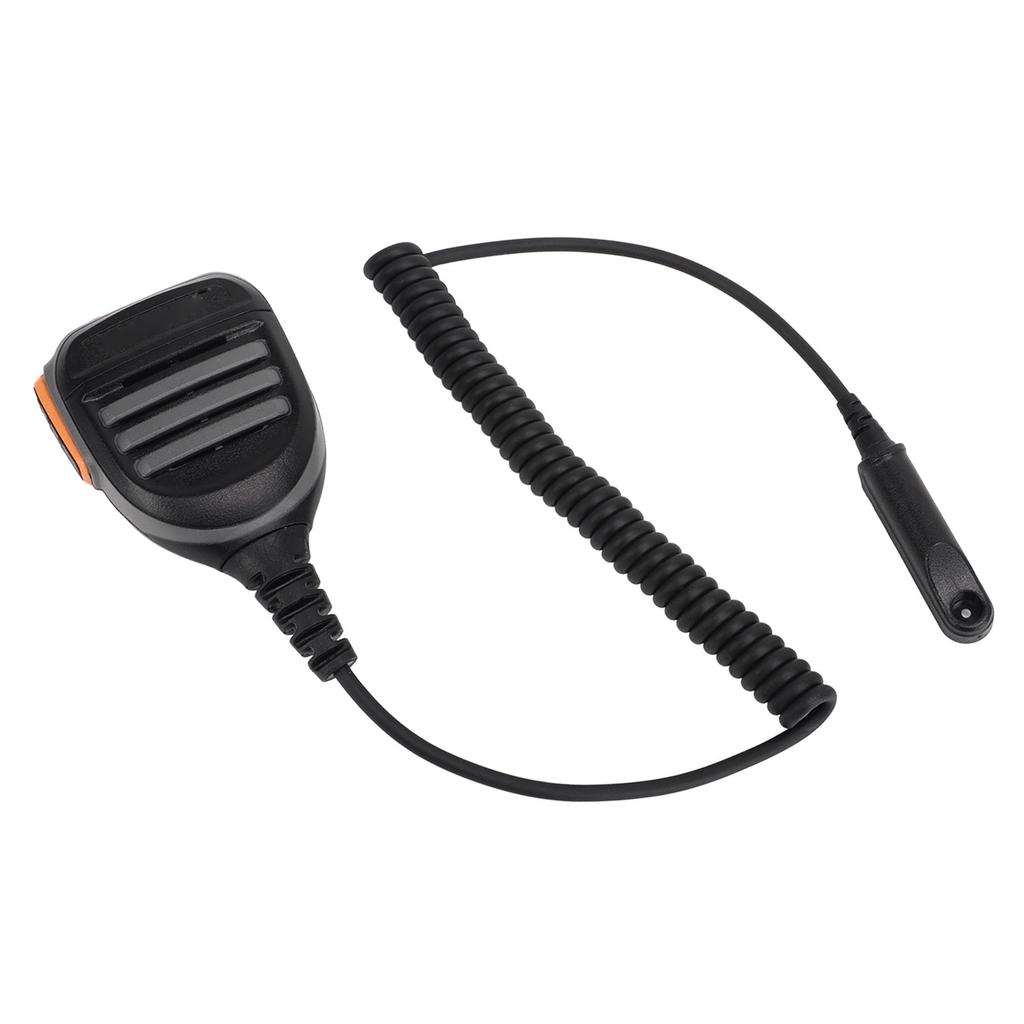 Walkie Talkie Speaker Waterproof 360 degrees  Rotatable Portable Handheld Two Way Radios Replacement for Baofeng UV‑9R