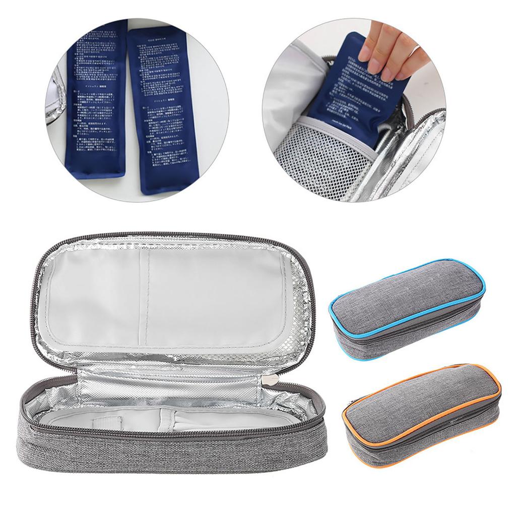 Portable Insulin Cooler Protector Bag Pouch Medical Insulation Cooling Pocket Case