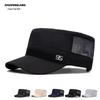 Men's Large Washed Cotton Military-Style Soft Top Duckbill Sun Hat