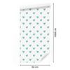 Heart Wallpaper White, Mint, Sea Green and Celadon 50x1000