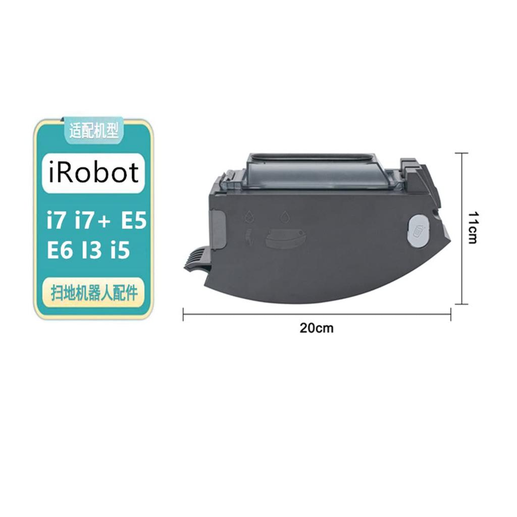 XBERSTAR irobot Vacuum Robot Parts for i7, i7+, E5, E6, I3, and i5: Filter, Dust Box, and Trash Can